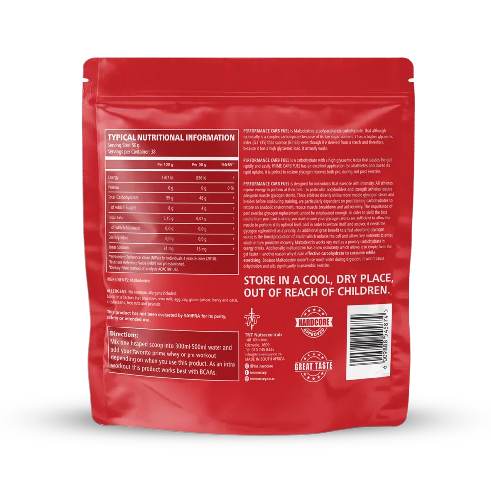TNT - Carb Fuel 1.9kg
